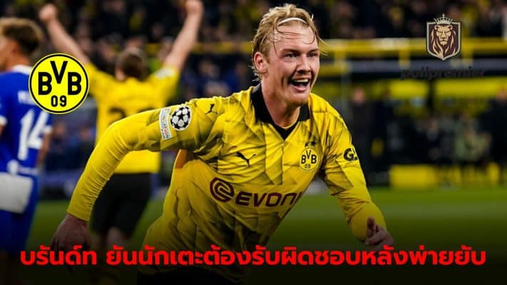 Julian Brandt admits Dortmund players are responsible for defeat